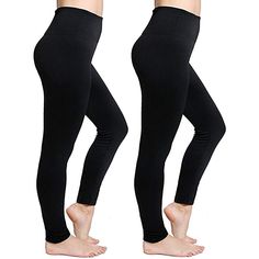 "Ultra Soft Black Leggings, Fleece Lined Leggings, Warm Tights, Comfy Leggings, Gym Leggings, Yoga pants . Free shipping in the USA We try our best to full fill the orders the same day as placed! Includes 1 pairs of leggings in black, 97% polyester, 3% spandex. Size: S/M 90-135 lbs Height: 4'10\"-6'1\" L/XL 135-185 lbs Height: 5'5\"-6'-0\" Seamless legging comfortable fit. * Ultra warm * Fleece-lined interior * Machine wash cold; do not bleach; line dry. -Fast Shipping You appreciate the benefit Warm Tights, Black Leggings Style, 135 Lbs, High Waisted Black Leggings, Fleece Lined Leggings, Everyday Leggings, Leggings Gym, Buy Leggings, Perfect Leggings