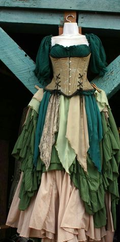 Ren Faire Costume, Mode Costume, Idee Cosplay, Mode Boho, Medieval Dress, Fantasy Costumes