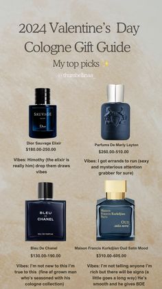 Valentine’s Gift Guide for that special man in your life. R Letter Design, Perfume Collection Display, Parfums De Marly