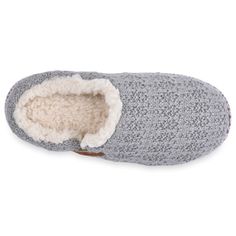 You won't want to take off these cozy clog slippers from GaaHuu.Click this FOOTWEAR GUIDE to find the perfect fit and more! SLIPPER FEATURES Easy slip on style Durable indoor/outdoor soleSLIPPER CONSTRUCTION Acrylic knit upper Polyester faux fur lining Memory foam-padded footbed Polyurethane outsoleSLIPPER DETAILS Imported Machine wash, dry flat Rounded toe Non-skid sole Slip-on styling 0.375-in. platform Size: Small. Color: Grey. Gender: female. Age Group: adult. Cozy Slip-on Clogs With Textured Footbed, Non-slip Cozy Slippers With Round Toe, Cozy Non-slip Slippers With Round Toe, Comfy Winter Slippers With Rubber Sole, Cozy Non-slip Round Toe Slippers, Cozy Synthetic Slippers With Round Toe, Comfortable Winter Clogs With Textured Footbed, Cozy Slippers With Cushioned Footbed And Round Toe, Comfortable Clogs With Textured Footbed For Winter