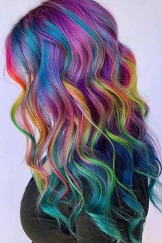 Bright Hair Color Ideas, Hairstyles Anime, Unicorn Hair Color, Pulp Riot Hair