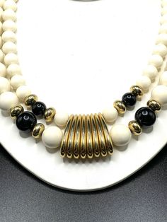 Art Deco Revival Black Ivory Gold Geometric Beaded Chunky Jewelry Set Vintage  | eBay Art Deco Revival, Good Hygiene, Chunky Jewelry, Gold Geometric, Set Vintage, Fold Over, Vintage Watches, Jewelry Set, Antique Jewelry