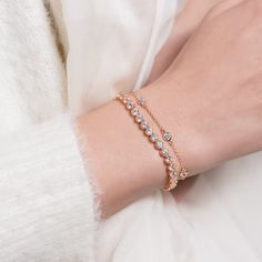 Rose Gold Bracelet Set, Bridal Bracelets, Bracelets Wedding, Gold Bracelets Stacked, Dainty Gold Bracelet, Bracelet Rose Gold, Bangles Design, Gold Bangles Design, Jewelry Bridal