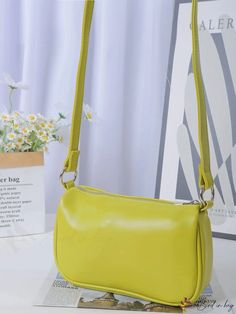 BirdinBag - Stylish Zipper Crossbody Bag for Versatile Fashion Needs Handheld Shoulder Bag With Zipper Closure, Satchel Bag With Zipper Closure, Solid Color Satchel Bag With Zipper Closure, Solid Color Satchel Shoulder Bag With Zipper Closure, Satchel Shoulder Bag With Zipper Closure, Crossbody Shoulder Bag With Zipper Closure, Yellow Satchel With Zipper Closure, Yellow Satchel Shoulder Bag With Zipper Closure, School Shoulder Baguette Bag With Zipper Closure