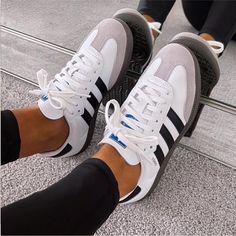 Brand New With Box! Size 7 Youth Fits Women’s 8.5 Bloggers & Influencers Favorite! Samba Og Shoes Outfit Women, Adidas Suede, Adidas White Sneakers, Samba Shoes, Samba Outfit, Adidas Sneakers Women, Samba Og, White Shoes Sneakers, Fits Women