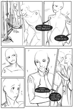 the storyboard shows how to draw an avatar