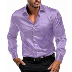 Season:Summer,Spring,Winter,Fall; Fabric:Polyester; Sleeve Length:Long Sleeve; Look After Me:Machine wash; Gender:Men's; Style:Casual; Elasticity:Inelastic; Tops Type:Printed Shirts; Occasion:Formal; Fit Type:Regular Fit; Design:Print,Button; Neckline:Turndown; Brand:OUKU; Listing Date:04/26/2024 Summer Business Tops With Button Closure, Summer Business Tops With Buttons, Slim Fit Solid Shirt For Spring, Solid Slim Fit Shirt For Spring, Spring Business Dress Shirt With Casual Collar, Slim Fit Collared Shirt For Spring, Summer Business Button-up Tops, Spring Business Slim Fit Shirt, Slim Fit Shirt With Casual Collar For Spring