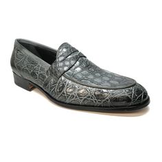 INSTOCK 2-DAY FREE SHIPPING! skin: alligator body style: penny loafer 4862 color: forest green Elegant Moc Toe Dress Shoes With Crocodile Pattern, Elegant Leather Moc Toe Shoes With Crocodile Pattern, Luxury Crocodile Pattern Loafers With Round Toe, Elegant Moccasins With Crocodile Pattern And Round Toe, Luxury Wingtip Leather Shoes With Crocodile Pattern, Elegant Crocodile Pattern Loafers With Round Toe, Formal Crocodile Pattern Wingtip Loafers, Luxury Crocodile Pattern Oxfords For Semi-formal Events, Luxury Crocodile Pattern Oxfords For Semi-formal Occasions