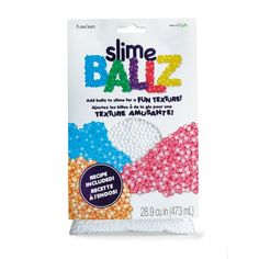 a bag of slime ballz beads