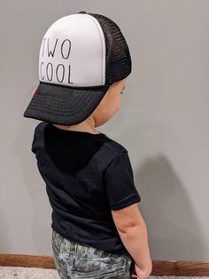 Check out this item in my Etsy shop https://www.etsy.com/listing/876086863/two-cool-toddler-trucker-cap-perfect-for Casual Black Hat For Birthday, Fun Black Baseball Cap With Letter Print, Playful Trucker Hat With Letter Print, Fun Black Trucker Hat With Letter Print, Casual Black Trucker Hat For Birthday, Personalized Black Casual Trucker Hat, Casual White Trucker Hat For Birthday, 2 Cool Birthday Party Boy, Two Cool Birthday Party Boy