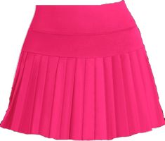 Fitted Solid Color Shorts For School, Stretch Shorts For School, Pink Casual Tennis Skort, Pink Fitted Tennis Skirt, Fitted Pink Tennis Skirt, Fitted Pink Tennis Bottoms, Pink Stretch Tennis Skort, Solid Color Short Tennis Skirt For School, Preppy Solid Color Tennis Skirt For School