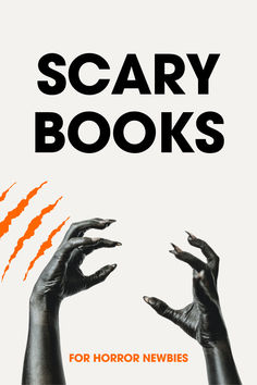 the cover of scary books for horror news, with hands reaching up towards each other