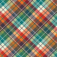 a colorful plaid pattern that is very similar to the fabric used in this design, but with different colors