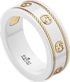 Gucci Gold Rings For Wedding, Gucci Gold Wedding Ring, Luxury Hallmarked Gucci Rings, Gucci White Round Jewelry, Classic Gucci Yellow Gold Ring, Gucci Formal Jewelry, Gucci Formal Fine Jewelry Rings, Gucci Fine Jewelry Ring, Gucci Rings For Anniversary