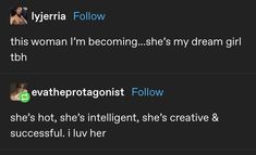 two tweets that are on the same page, one has an image of a woman