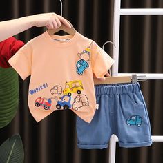 Lake Town, Toddler Sports, Cartoon Model, Sports Outfits, Boy Car, Summer Baby Clothes, Kids Fashion Clothes, Boys Clothes Style, Toddler Boy Outfits