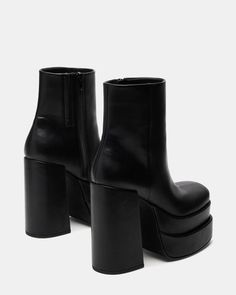 COBRA BLACK Fall Chunky Platform High-cut Heeled Boots, Fall High Cut Chunky Platform Heeled Boots, Fall High-cut Heeled Boots With Chunky Platform, High Cut Platform Boots For Fall, High Cut Black Platform Boots, Trendy Platform Boots With Stacked Heel For Night Out, Edgy High Cut Chunky Platform Heeled Boots, Edgy High-cut Chunky Platform Heeled Boots, Edgy Chunky High Heel Platform Boots