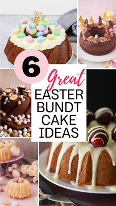 6 great easter bundt cake ideas