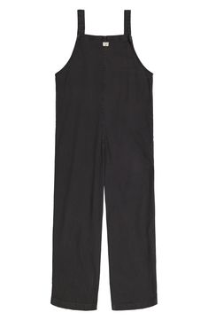 A roomy, oversize fit keep kids comfortable in this lightweight denim jumpsuit with utilitarian patch pockets. Partial button front closure 60% cotton, 40% viscose Machine wash, dry flat Imported Sunshine Love, Black Sand, Denim Jumpsuit, Billabong, Oversized Fits, Nordstrom Rack, Jumpsuit, Nordstrom, Black