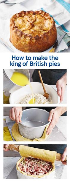 how to make the king of british pies - step by step instructions and pictures