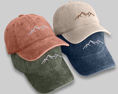 Embroidered Mountain Hill Design Baseball Cap, 100 Cotton Comfort Color Sun Hat, Vintage Style Unisex Cap, Forest Nature Outdoor Camping Hat You can also like the following Items: https://www.etsy.com/uk/listing/1527276314/mountain-hills-aesthetic-nature?click_key=9fad8b629481b5b7ed4bee633ec100632b013658%3A1527276314&click_sum=59ff3d56&ref=shop_home_active_1&pro=1&frs=1 https://www.etsy.com/listing/1535142609/embroidered-sweater-a-frame-cabin?ref=listings_manager_grid Take advantage of our curre Outdoor Baseball Cap, Hills Aesthetic, Cap Aesthetic, Hiking Hats, Caps Design, Camping Hat, Mountain Hat, Hiking Hat, Outdoor Hat