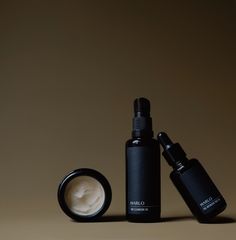 Skincare Set Package, Fragrance Photography, Botanical Skincare, Oil Cleanser, Beard Oil, Beauty Packaging