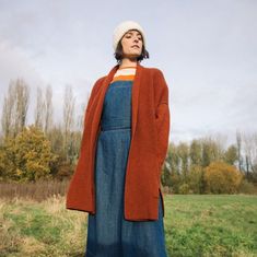 The Emi is a wrap over long line cardigan with a roll over collar, adjustable waist tie and side pockets. Fits slightly oversized for a cozy vibe that can't go wrong no matter what you get up to. details Made from 100% recycled fibres (70% Wool, 25% polyester, 5% other) Made ethically in Portugal Hand wash only. Dry flat. Do not tumble dry. Fits slightly oversized. If you want a smaller fit, size down. Shawl Collar Sweater Coat With Pockets For Fall, Fall Sweater Coat With Shawl Collar And Pockets, Fall Cardigan With Shawl Collar And Pockets, Fall Shawl Collar Cardigan With Pockets, Relaxed Fit Cardigan For Cold Weather In Fall, Shawl Collar Sweater With Pockets For Fall, Fall Sweater With Shawl Collar And Pockets, Fall Shawl Collar Sweater With Pockets, Shawl Collar Sweater Coat For Cold Weather In Fall