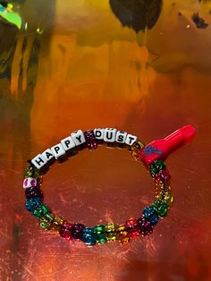 Be the coolest kid at the rave/ party/ festival with this clever bracelet with Special Kandi spoon bead Funny Rave Kandi, Candy Bead Bracelet Ideas, Rave Candy Bracelets Ideas, Rave Bracelet, Kandi Aesthetic, Kandi Choker, Letter Bracelet Beads, Kandi Bracelets Rave, Rave Kandi Ideas