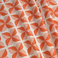 Rosette Tile Fabric Sian Elin Wallpaper Studio, Fabric Rosette, Mid Century Modern Scandinavian, Wallpaper Shop, Contemporary Fabric, Modern Scandinavian, Fabric Remnants