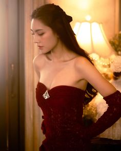 Wearing the Scarlett Velvet Dress😍 Elegant Gown With Boned Bodice For Banquet, Glamorous Boned Bodice Evening Dress For Banquet, Fitted Evening Dress With Boned Bodice For Banquet, Too Good To Be True, The Velvet, Pitcairn Islands, Equatorial Guinea, Turks And Caicos Islands, Velvet Dress