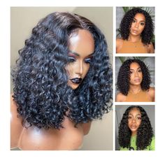 10A grade best quality Hair length:12"/14"/16" Hair texture: Burmese curl bob Density: 150% Density Middle parting 5*5 HD lace closure wig Curl Bob, Curled Bob, Hair Texture, Lace Closure Wig, Closure Wig, Bob Wig, Hd Lace, Burmese, Lace Closure