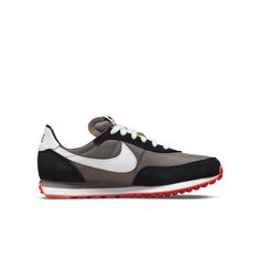 Nike Waffle Trainer 2 GS 'Flat Pewter Siren Red' DC6477-005 Waffle Trainer 2, Nike Waffle Trainer, Shoe Ideas, Fab Shoes, Nike Waffle, Best Shoes For Men, Sneakers Men Fashion, Clothing Ideas, Men Fashion