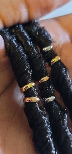 Stainless Steel Beads For Small/Medium Locs, Twist, Braids, Faux Locs, Goddess Locs etc... *Set of 20 beads *3mm/4mm/5mm/6mm/8mm inner hole *6mm is slightly smaller than a 7mm #2 Pencil *Available in copper, silver & gold *Also great for jewelry and other DIY projects *For a set of 10 see listing here: https://www.etsy.com/Beaditwearitloveit/listing/1097496243/10-stainless-steel-loc-beads-dreadlock?utm_source=Copy&utm_medium=ListingManager&utm_campaign=Share&utm_term=so.lmsm&share_time=165075889 Hair Jewelry For Locs, Faux Locs Blonde, Curly Hair Goals, Braids Faux Locs, Medium Locs, Beads For Braids, Faux Locs Goddess, Locs Goddess, Loc Beads