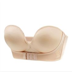 Top Seller for Strapless Push Up Bra Women Front Closure Seamless invisible Lingerie Beige 38A, Womens Intimates Sleep Red Carpet Affair, Push Up Lingerie, Free Front, Super Push Up, Invisible Bra, Costume Ball, Off Shoulder Fashion, Cropped Tops, Sport Bra