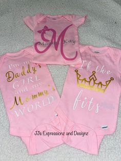 Custom onesies.. Cute Pink Onesie With Letter Print, Cute Pink Onesie With Name Print, Pink Cotton Onesie With Letter Print, Casual Pink Onesie For Birthday, Pink Fitted Onesie For Birthday, Fitted Pink Onesie With Letter Print, Pink Cotton Onesie With Name Print, Casual Pink Onesie With Letter Print, Pink Cotton Onesie With Graphic Print