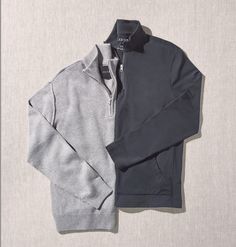 Designed with whispers of cashmere and soft tech jersey, our selection of sweater pullovers are the perfect lightweight layers for when the temperature drops Online Clothing Store, Jeans Online, Joes Jeans, Online Clothing Stores, Online Clothing, Quarter Zip, Kangaroo, Clothing Store