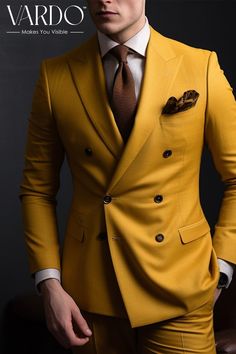 >>ORIGINAL ARTWORK AND CONTENT, PLEASE DO NOT COPY<< Men Suits, Suits For Man, Mustard Yellow Double Breasted Suit for Men, Elegant Formal Wear -Piece Suit for Men, Timeless Style- Formal Wear for Men piece Wedding Suit, Double Breasted, Formal Fashion Slim Fit Suit Description: Elevate your style game with our Mustard Yellow Double Breasted Suit for men. This suave and sophisticated two-piece suit is designed to make a lasting impression. Crafted with precision and attention to detail, it's perfect for weddings, special occasions, or making a statement at any formal event. 👔 Stand Out in Style: Our mustard yellow suit exudes confidence and charm, setting you apart from the crowd. 👌 Tailored to Perfection: Expertly crafted with a slim fit silhouette for a modern and sleek look. ✨ Premium Yellow Tailored Suit For Semi-formal Occasions, Classic Yellow Suits For Work, Classic Yellow Suit For Work, Classic Yellow Blazer For Business, Classic Yellow Suits For Semi-formal Occasions, Classic Gold Suit With Notch Lapel, Classic Yellow Notch Lapel Suits, Formal Yellow Suits With Notch Lapel, Classic Yellow Formal Suits