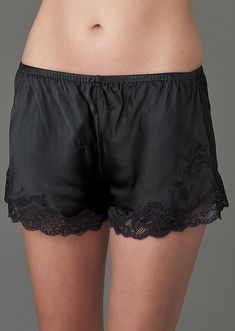 Lace Loungewear Shorts, Elegant Lounge Bottoms With Lace Trim, Elegant Loungewear Bottoms With Lace Trim, Elegant Lace Trim Bottoms For Loungewear, Lace Bottoms With Lace Trim For Loungewear, Short Bottoms With Lace Trim For Sleep, Short Sleep Bottoms With Lace Trim, Lace Trim Short Sleep Bottoms, Short Lace Trim Sleepwear Bottoms