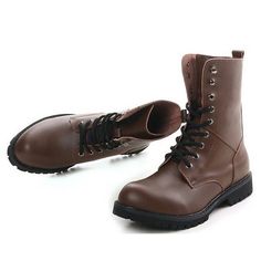 Category:Boots; Upper Materials:Leather; Season:Summer,Fall,Winter; Gender:Men's; Toe Shape:Round Toe; Style:Classic,British; Boot Shaft:Mid-Calf Boots; Occasion:Daily,Outdoor; Closure Type:Lace-up; Shipping Weight:1.340; 2024 Trends:Combat Boots,Plus Size,Biker boots; Foot Length:; Size chart date source:Provided by Supplier. Fall Outdoor Lace-up Boots With Closed Toe, Winter Leather Martin Boots With Reinforced Toe, Rugged Ankle-high Martin Boots For Winter, Fall Outdoor Lace-up Closed Toe Boots, Closed Toe Lace-up Boots For Outdoor Fall Use, Rugged Winter Combat Boots With Round Toe, Winter Moto Boots In Faux Leather, Faux Leather Combat Boots For Fall, Winter Faux Leather Moto Boots