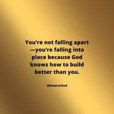 Feel like your life’s crumbling? Nope! It’s just God rearranging the pieces into something way better. When you feel like you’re falling apart, know that He’s building something you couldn’t even dream up. #DivineConstruction #FaithAndTrust #GodsBlueprint #BuildingBetter #TrustGodsProcess #LetGoLetGod #nowletgod Yin Yoga, Blue Print, Feel Like