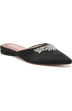 Naturalizer Pnina Tornai for Naturalizer Pyaar Pointed Toe Mule (Women) | Nordstrom Elegant Flat Mules For Evening, Elegant Almond Toe Mules For Party, Elegant Closed Toe Mules For Evening, Elegant Pointed Toe Mules For Events, Elegant Low Heel Mules For Formal Occasions, Elegant Flat Wedding Shoes For Formal Occasions, Elegant Flat Wedding Shoes For Evening, Elegant Flat Wedding Shoes, Elegant Closed Toe Formal Mules