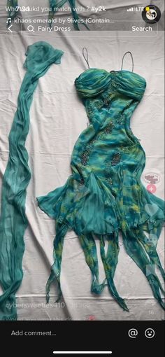 Under The Sea Homecoming Theme Outfits, Mermaid Asethic Outfit, Under The Sea Hoco Theme Dress, Aquatic Themed Outfit, Under The Sea Inspired Outfits, Ocean Party Aesthetic, Modest Mermaid Costume, Mermaid Asthetics Outfit, Siren Birthday Party