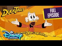 donald ducktales full episode with an animated character holding his hands in the air