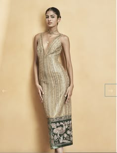 Forest Cocktail, Garment Illustration, Indian Outfits Modern, Gold For Women, Anita Dongre, Cocktail Outfit, Indian Dresses Traditional, Indian Gowns Dresses, Fashion Designing