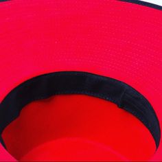 Chic Red Hats For Beach, Chic Red Hats For The Beach, Chic Red Hat For The Beach, Chic Red Beach Hat, Trendy Red Adjustable Felt Hat, Red Felt Hat With Curved Brim, Chic Wide Brim Solid Color Cloche Hat, Red Felt Hat With Curved Brim, One Size, Red Flat Brim Felt Hat For Beach