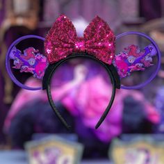 "Fantasmic Ear Emporium 3D printed interchangeable ears use an interchangeable magnetic system that allows ears to be swapped out quickly and efficiently. Bows can be swapped through our dual lock velcro system. Headbands are sold separately from ears and bows, view our \"Interchangeable Headband System Listing\" to purchase headband this will allow for our designs to be swapped out onto a single headband.  This listing is for a pair of  Interchangeable ears and a bow ONLY! Interchangeable Headb How To Make Headbands, Rechargeable Light, Turbans, Hair Accessories Headbands, Light Red, 3d Printed, Sell On Etsy, Etsy Accessories, Unique Gifts