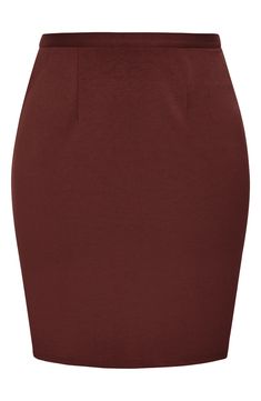 An exposed back zipper puts a modern spin on this refined high-waist pencil skirt. 26" length 65% viscose, 31% polyester, 4% elastane Hand wash, dry flat Imported High Waist Pencil Skirt, High Waisted Pencil Skirt, City Chic, Pencil Skirt, High Waist, Hand Wash, Pencil, Nordstrom, High Waisted