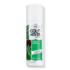 Colorista Hair Makeup Temporary 1-Day Spray - COLORISTA SPRAY GREENBenefitsFor bold, temporary hair color without the commitment, try Colorista 1 Day Hair Color Spray - Each shade is formulated to allow for vivid temporary color on all hair types, no bleach requiredThis spray-on hair color is quick and easy to apply, gentle on hair, and washes out after one day of wear - Just spray, play, wash, repeatIt's time to have some fun with your color, if you're thinking about trying a new shade, but not sure if you're ready for intense commitment, then grab temporary or semi-permanent Colorista hair color from L'Oral ParisBreak with the routine and start exploring your style with Colorista 1 Day Hair Color Sprays- Color is more visible as it driesGet beautiful color from L'Oral Paris hair color, p Paris Hair Color, Paris Hair, Hair Color Spray, Root Cover Up, Covering Gray Hair, Temporary Hair Color, Color Spray, The Routine, Ombre Hair Color