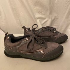 Earth Gray Suede Sneakers 6.5 New Clothes Board, Gray Sneakers, Earth Shoes, Silver Sneakers, Grey Sneakers, Lace Up Sneakers, Suede Lace, Suede Sneakers, Gray Suede