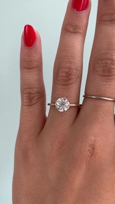 Isabella features a brilliant round shaped conflict-free diamond sitting atop the band. In this design, the diamond is guarded by six handcrafted leaf-like prongs - a subtle tip of the hat to nature and the circle of life. We then sprinkled some diamonds along the ring's gallery to give it extra sparkle and a peek-a-boo halo. Approx Band Width (mm): 1.6mm Setting Diamond Quality (side stones): Colorless and VS clarity Approx Setting Total Carat Weight (side stones): 0.053 tcw Approx Production T Engaged Rings, Circle Engagement Rings, Gold Band Engagement Rings, The Circle Of Life, The Bling Ring, Future Engagement Rings, Round Engagement Rings, Circle Diamond, Dream Engagement Rings